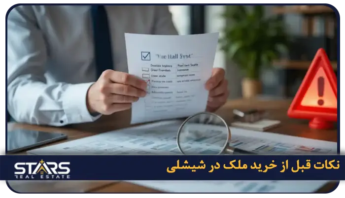 قبل از خرید ملک در شیشلی به چه نکاتی باید توجه کرد؟