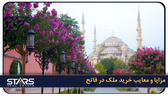 خرید ملک در فاتح استانبول: سرمایه گذاری درقلب تاریخی ترکیه 3 مزایا و معایب خرید ملک در فاتح