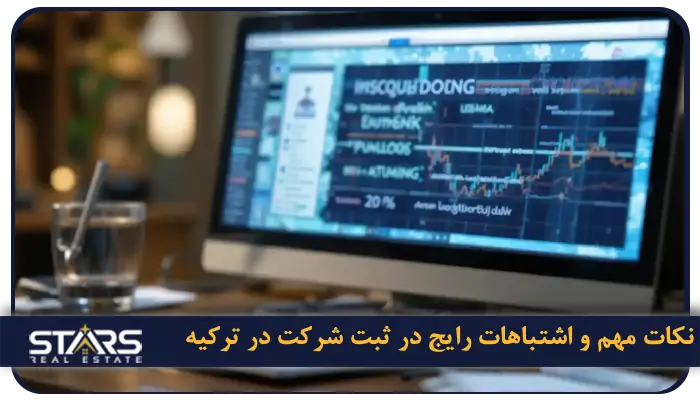 ثبت شرکت در ترکیه | راهنمای کامل مراحل ، هزینه ها و شرایط 2026 10 نکات مهم و اشتباهات رایج در ثبت شرکت در ترکیه