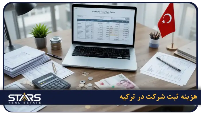 ثبت شرکت در ترکیه | راهنمای کامل مراحل ، هزینه ها و شرایط 2026 7 هزینه ثبت شرکت در ترکیه