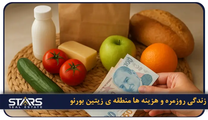 راهنمای کامل زندگی در منطقه زیتین بورنو(Zeytinburnu) : هزینه ها، حملونقل و محلات 5 زندگی روزمره و هزینه ها منطقه ی زیتین بورنو