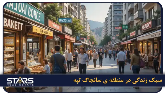 سبک زندگی در منطقه ی سانجاک تپه