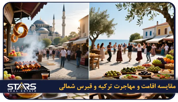 مقایسه ترکیه و قبرس شمالی برای مهاجرت، تحصیل و سرمایهگذاری 3 مقایسه اقامت و مهاجرت ترکیه و قبرس شمالی