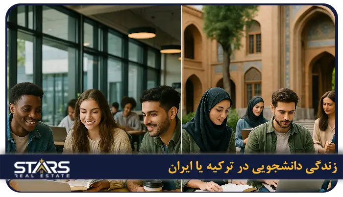 مقایسه تحصیل در ترکیه با تحصیل در ایران؛شرایط، هزینه ها و مزایا در ۲۰۲۵ 6 زندگی دانشجویی در ترکیه یا ایران