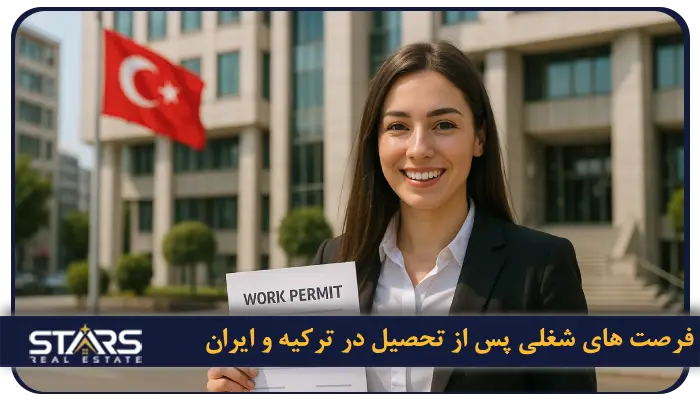 مقایسه تحصیل در ترکیه با تحصیل در ایران؛شرایط، هزینه ها و مزایا در ۲۰۲۵ 5 فرصت های شغلی پس از تحصیل در ترکیه و ایران