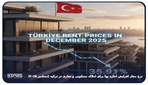 نرخ مجاز افزایش اجاره بها برای املاک مسکونی و تجاری در ترکیه (دسامبر ۲۰۲۵)