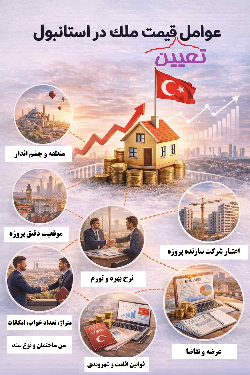 خرید ملک در استانبول | بررسی هوشمند خرید ملک در ترکیه 10 قیمت ملک در استانبول چگونه تعیین میشود؟