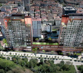 سرمایه گذاری ملکی در پروژه تور فینانس سیتی عمرانیه استانبول