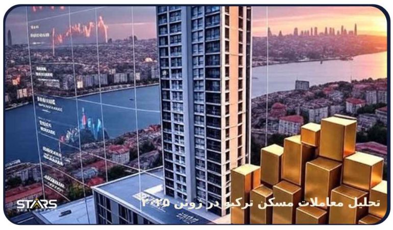 تحلیل معاملات مسکن ترکیه در ژوئن ۲۰۲۵